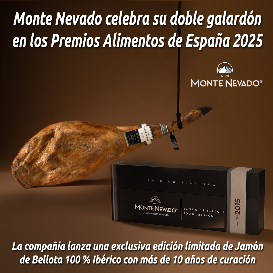 Monte Nevado celebra su doble galardón en los Premios Alimentos de España 2025